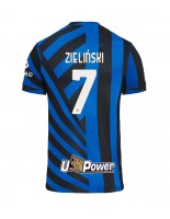 Inter Milan Piotr Zielinski #7 Domácí Dres 2024-25 Krátký Rukáv